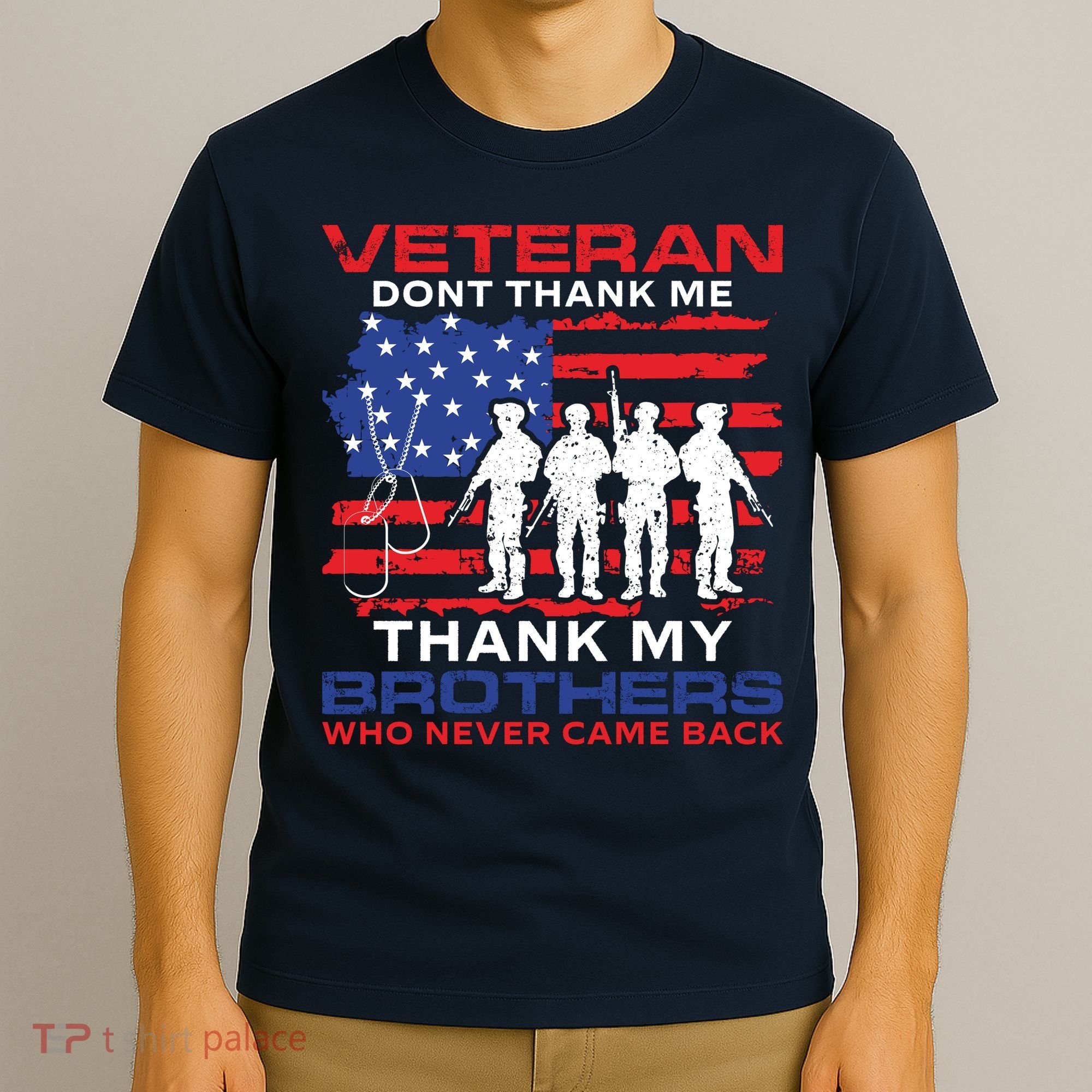 Veteran Don't Thank Me T-Shirt