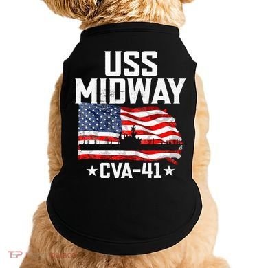 Veterans Day Uss Midway Cva41 Aircraft Carrier Doggie Tank