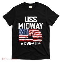 Veterans Day Uss Midway Cva41 Aircraft Carrier T-Shirt thumb 0
