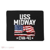Veterans Day Uss Midway Cva41 Aircraft Carrier Mousepad thumb 0