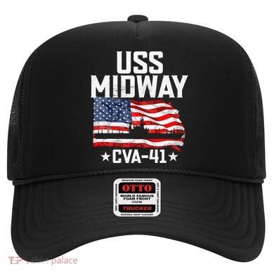 Veterans Day Uss Midway Cva41 Aircraft Carrier Hat