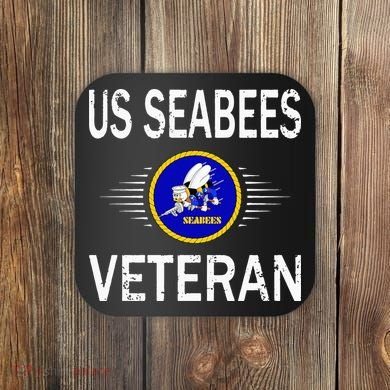Veterans Day US Veteran Pride Coaster