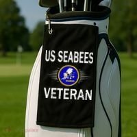 Veterans Day US Veteran Pride Golf Towel thumb 2