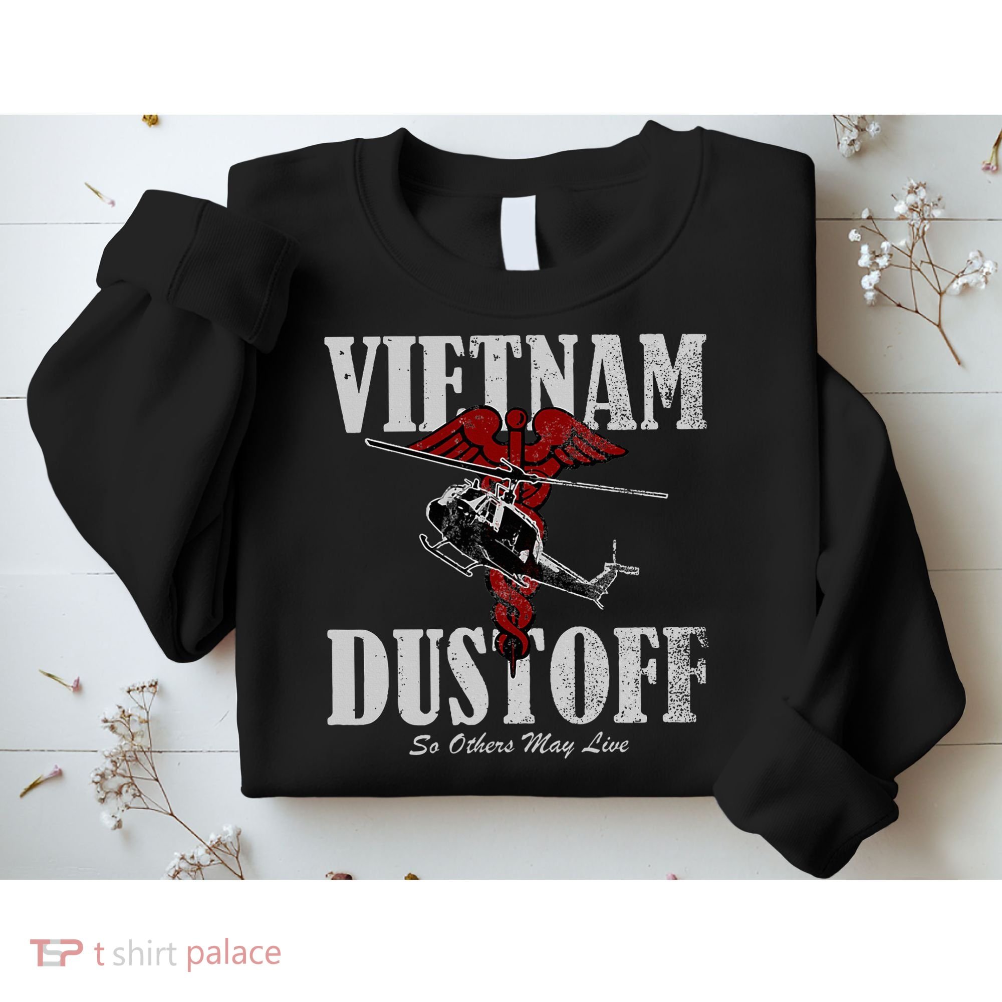 Vietnam Dustoff Uh1 Huey Sweatshirt