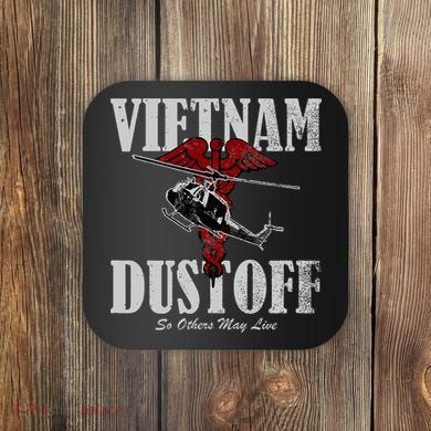 Vietnam Dustoff Uh1 Huey Coaster