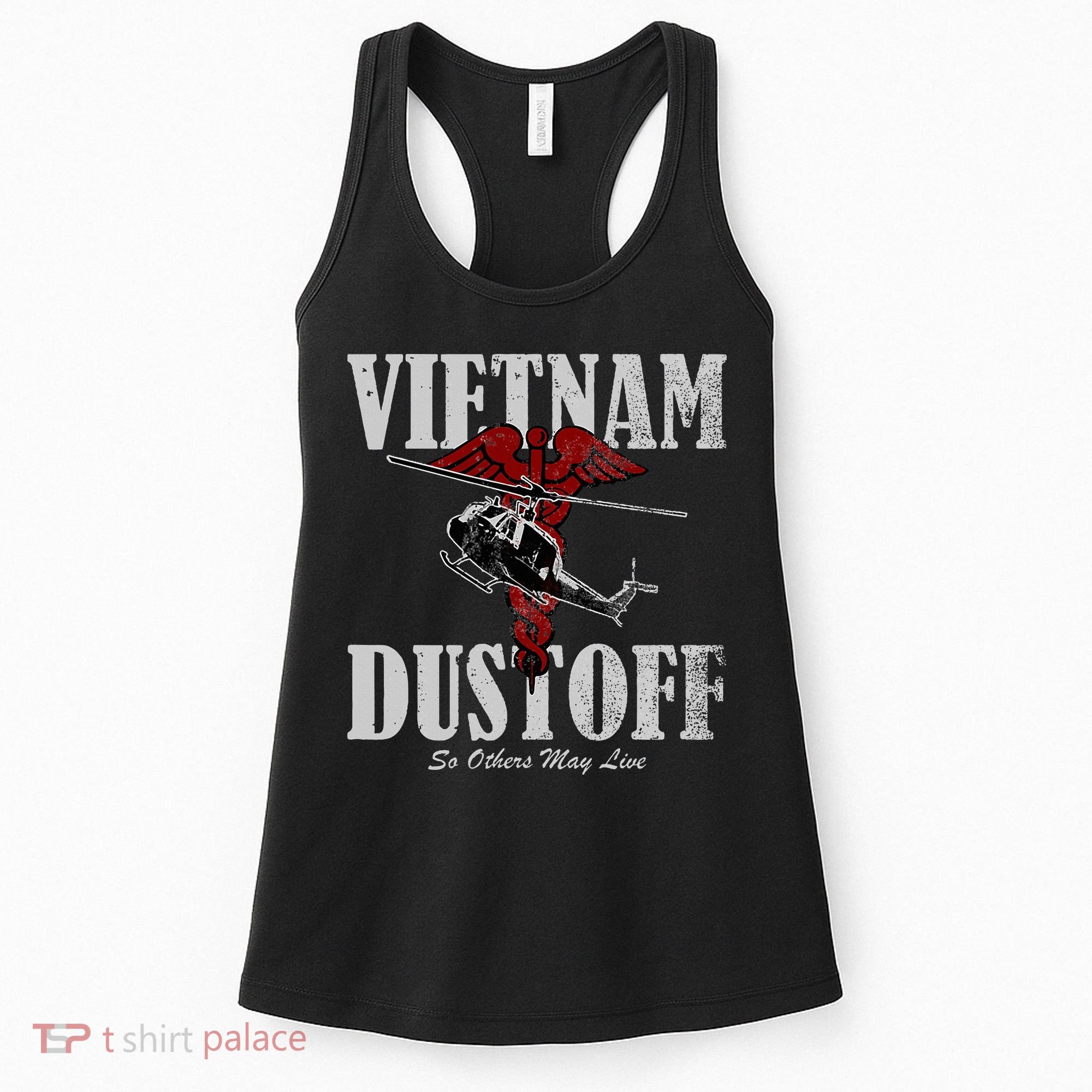 Vietnam Dustoff Uh1 Huey Women's Tank Top
