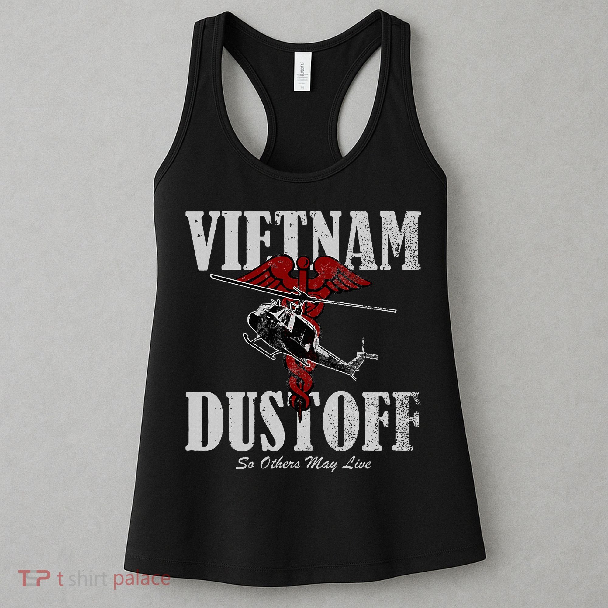 Vietnam Dustoff Uh1 Huey Women's Tank Top