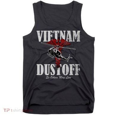 Vietnam Dustoff Uh1 Huey Tank Top