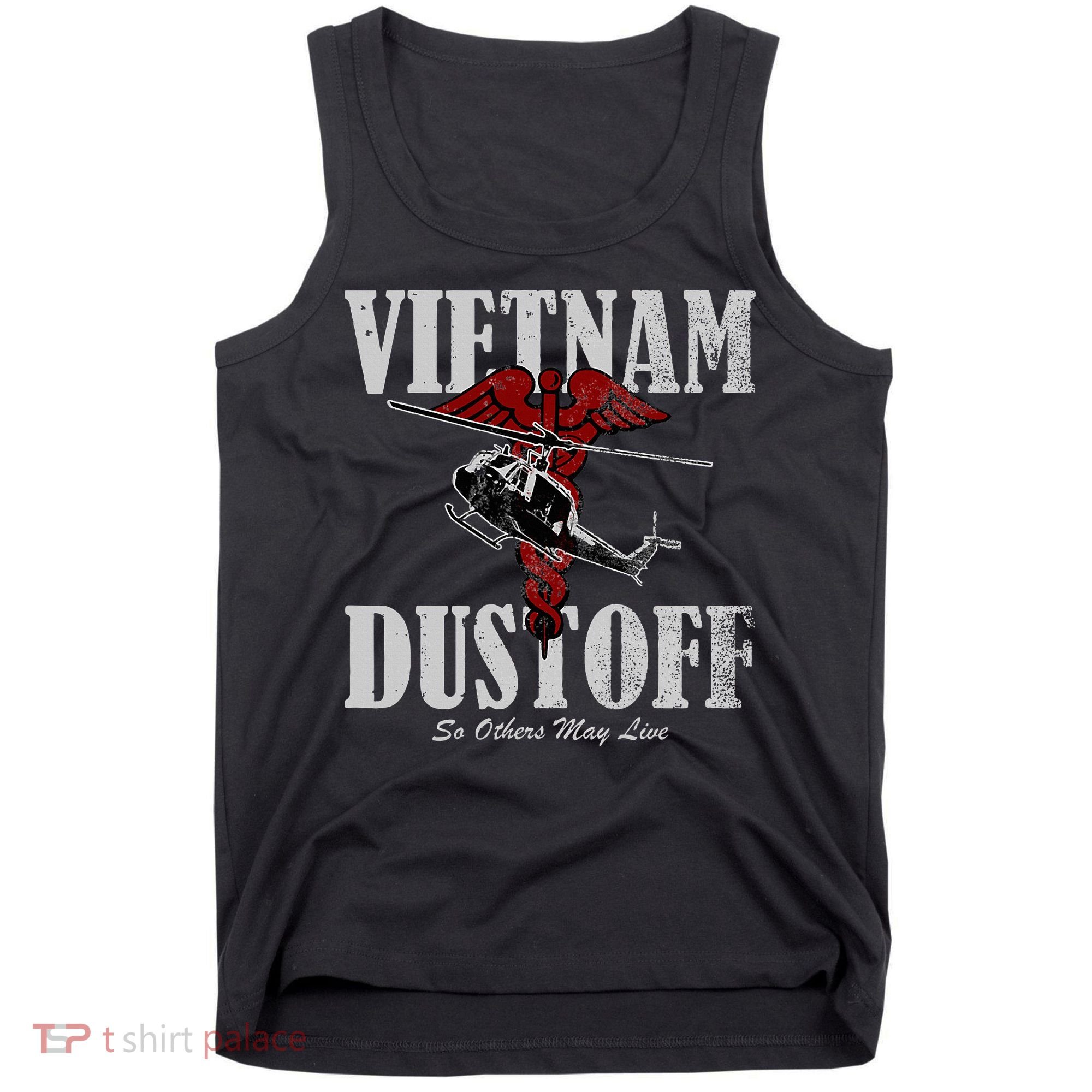 Vietnam Dustoff Uh1 Huey Tank Top