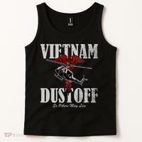 Vietnam Dustoff Uh1 Huey Tank Top thumb 2