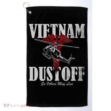 Vietnam Dustoff Uh1 Huey Golf Towel