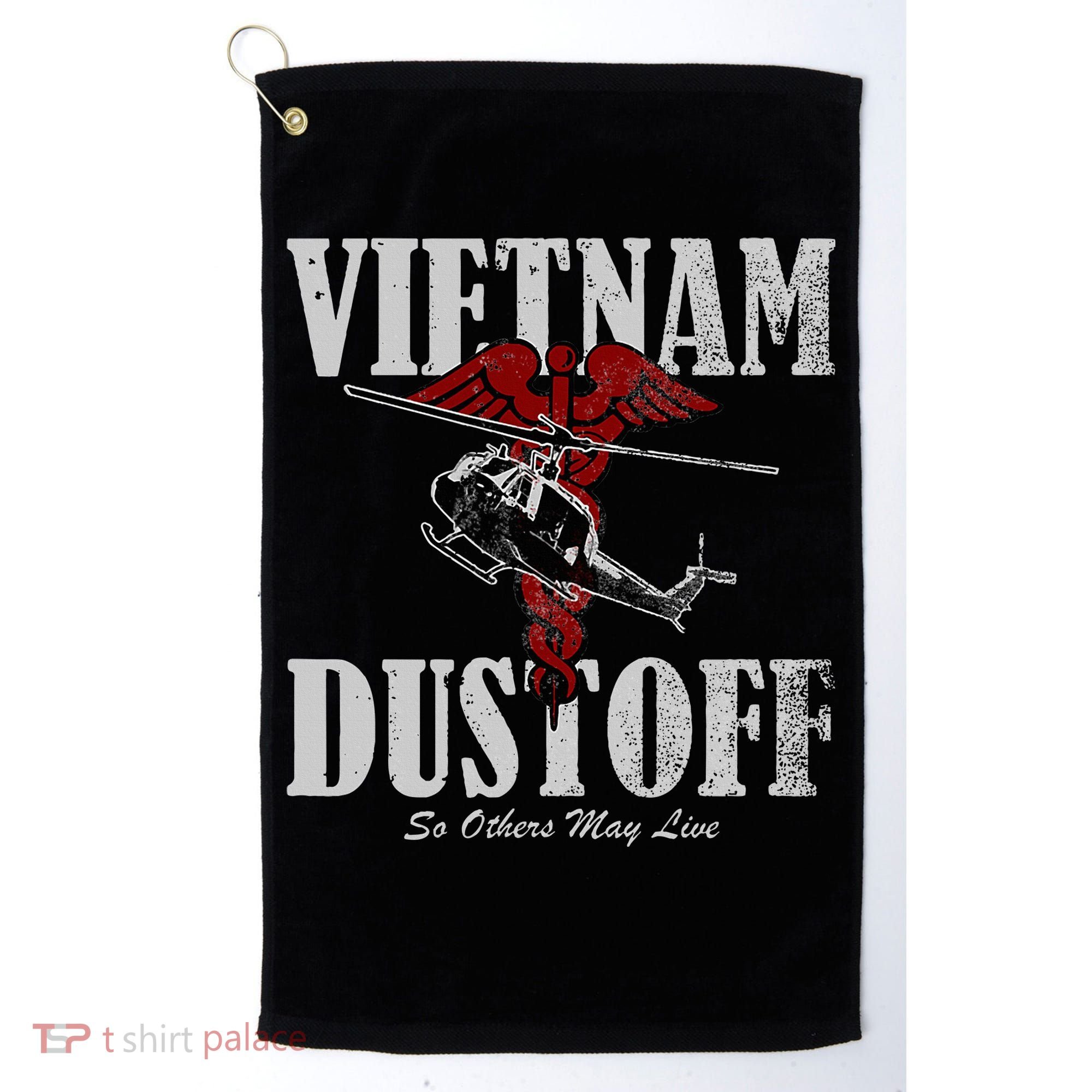 Vietnam Dustoff Uh1 Huey Golf Towel