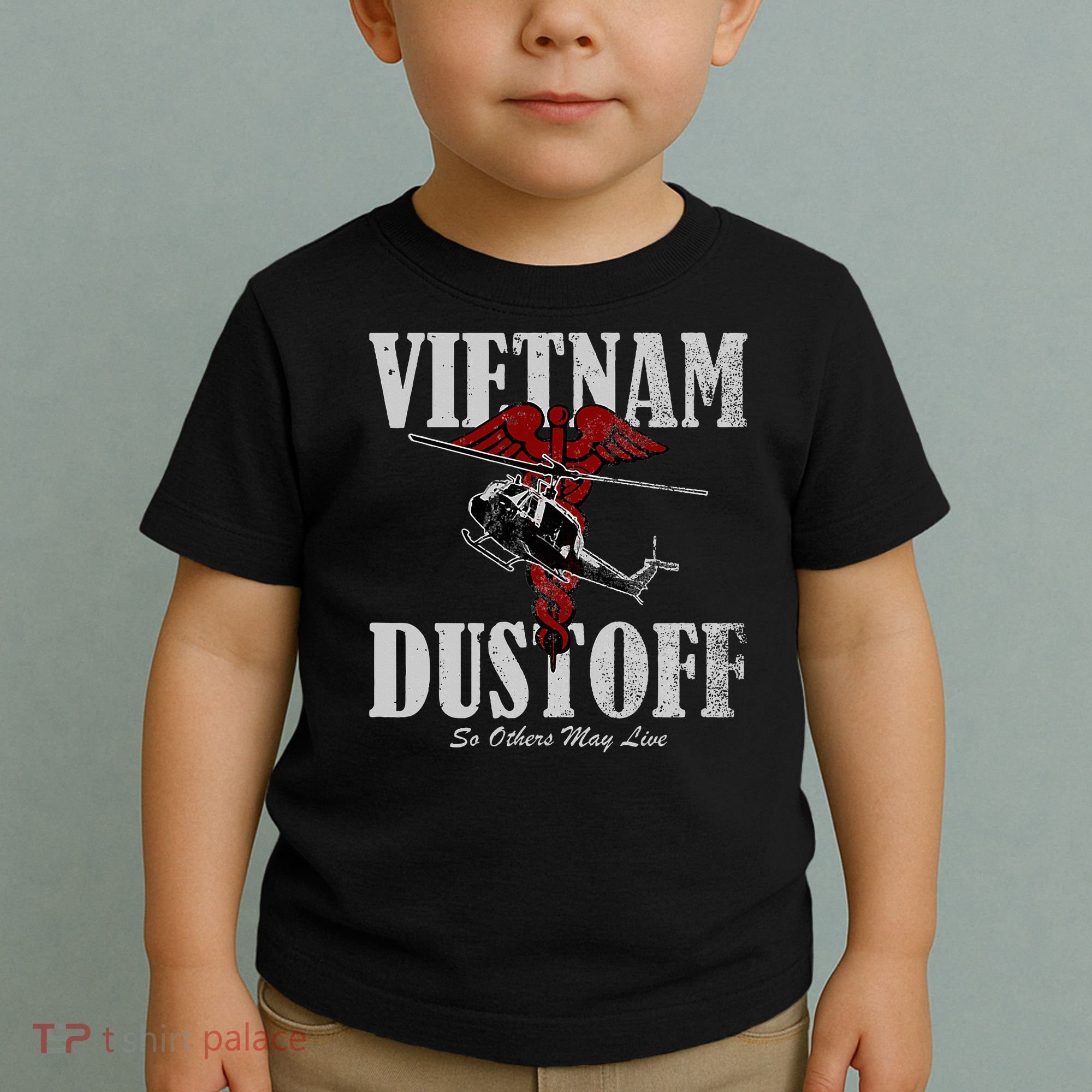 Vietnam Dustoff Uh1 Huey Toddler T-Shirt