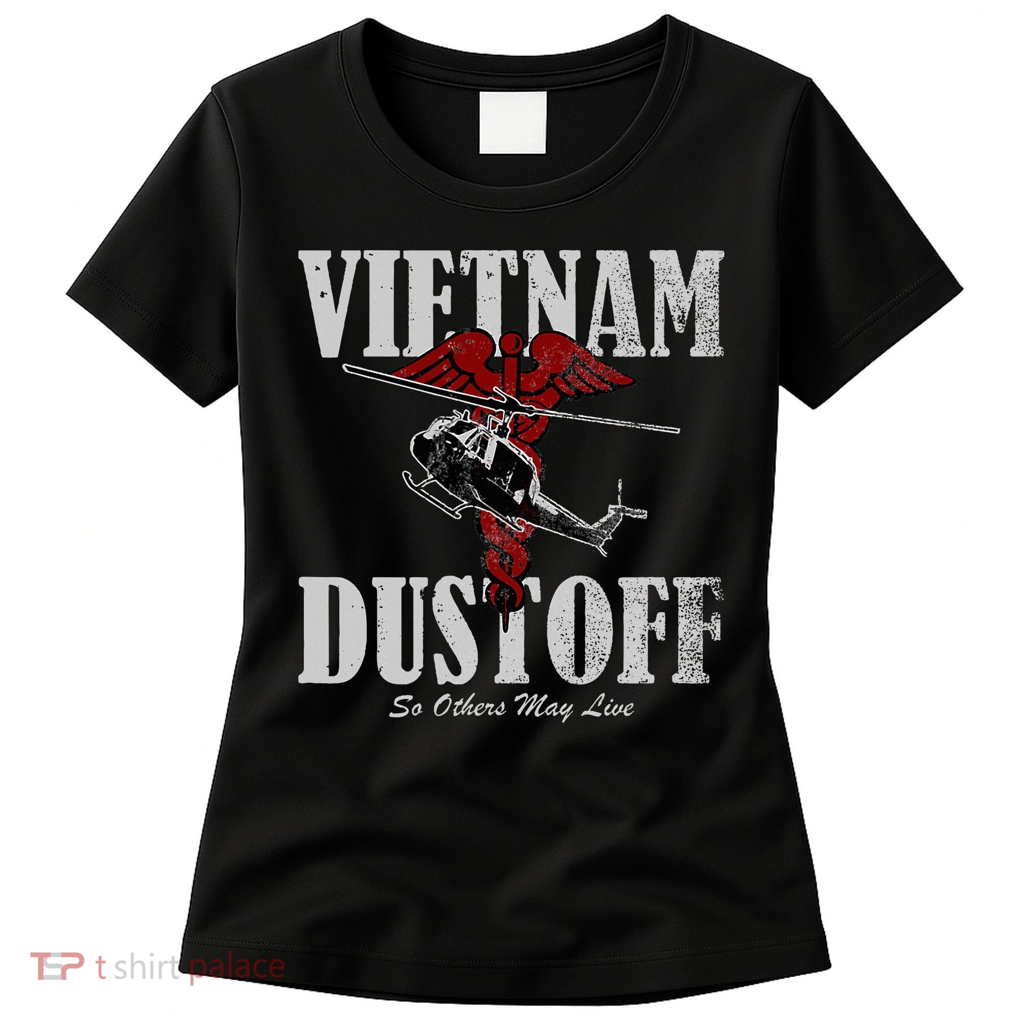 Vietnam Dustoff Uh1 Huey Women's T-Shirt