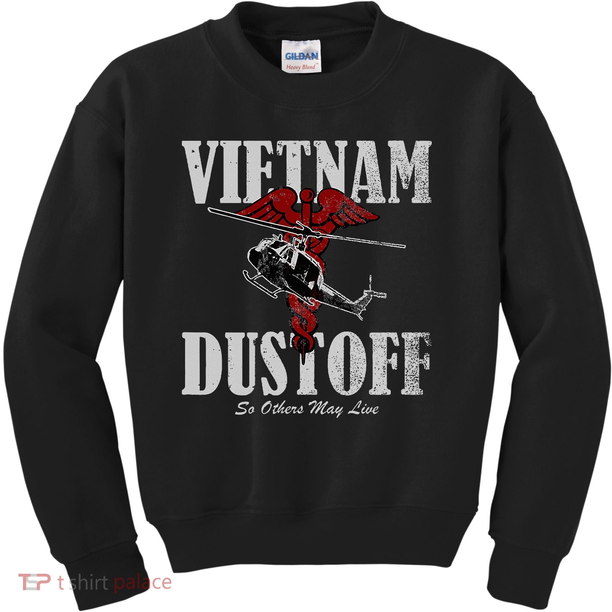 Vietnam Dustoff Uh1 Huey Kids Sweatshirt