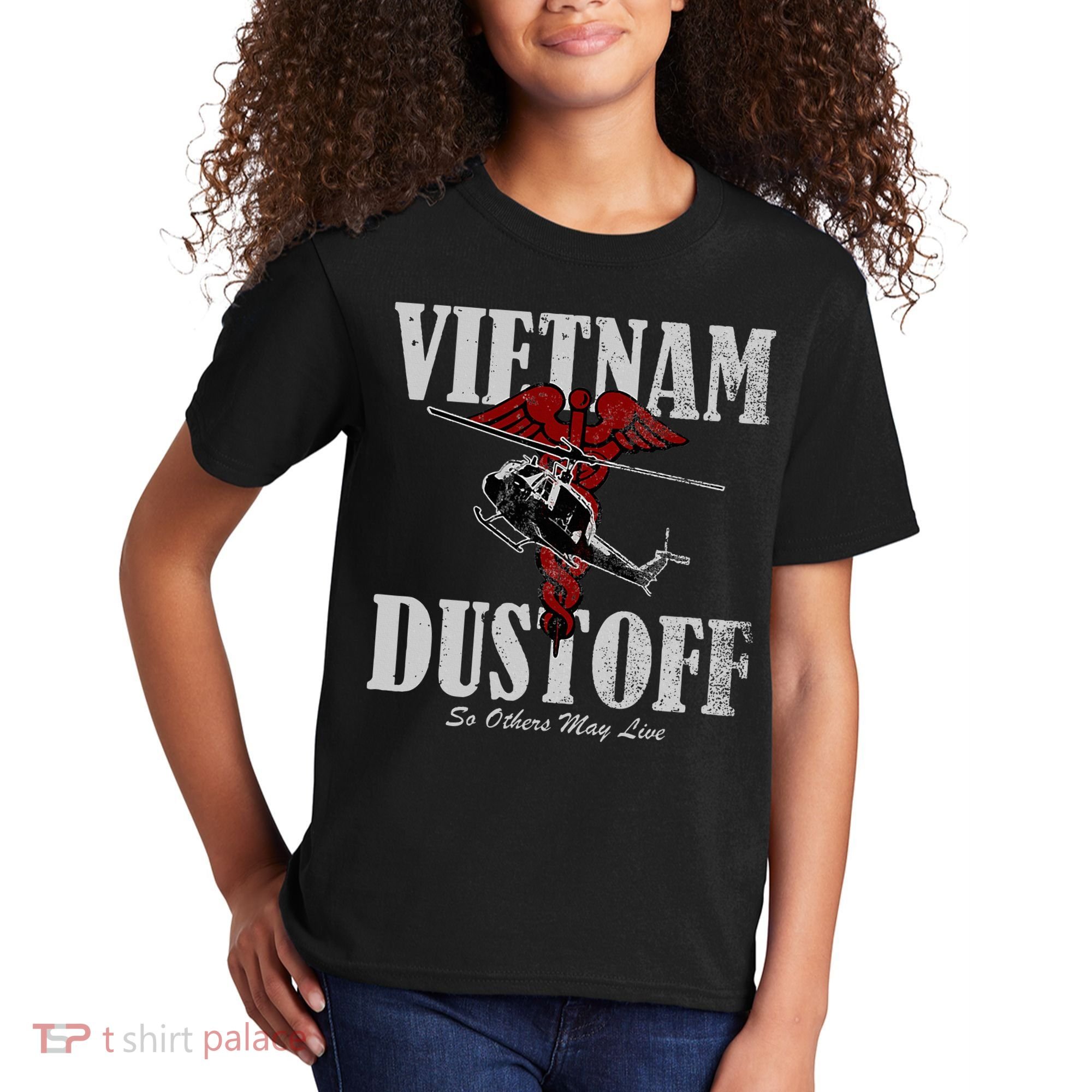 Vietnam Dustoff Uh1 Huey Kids T-Shirt
