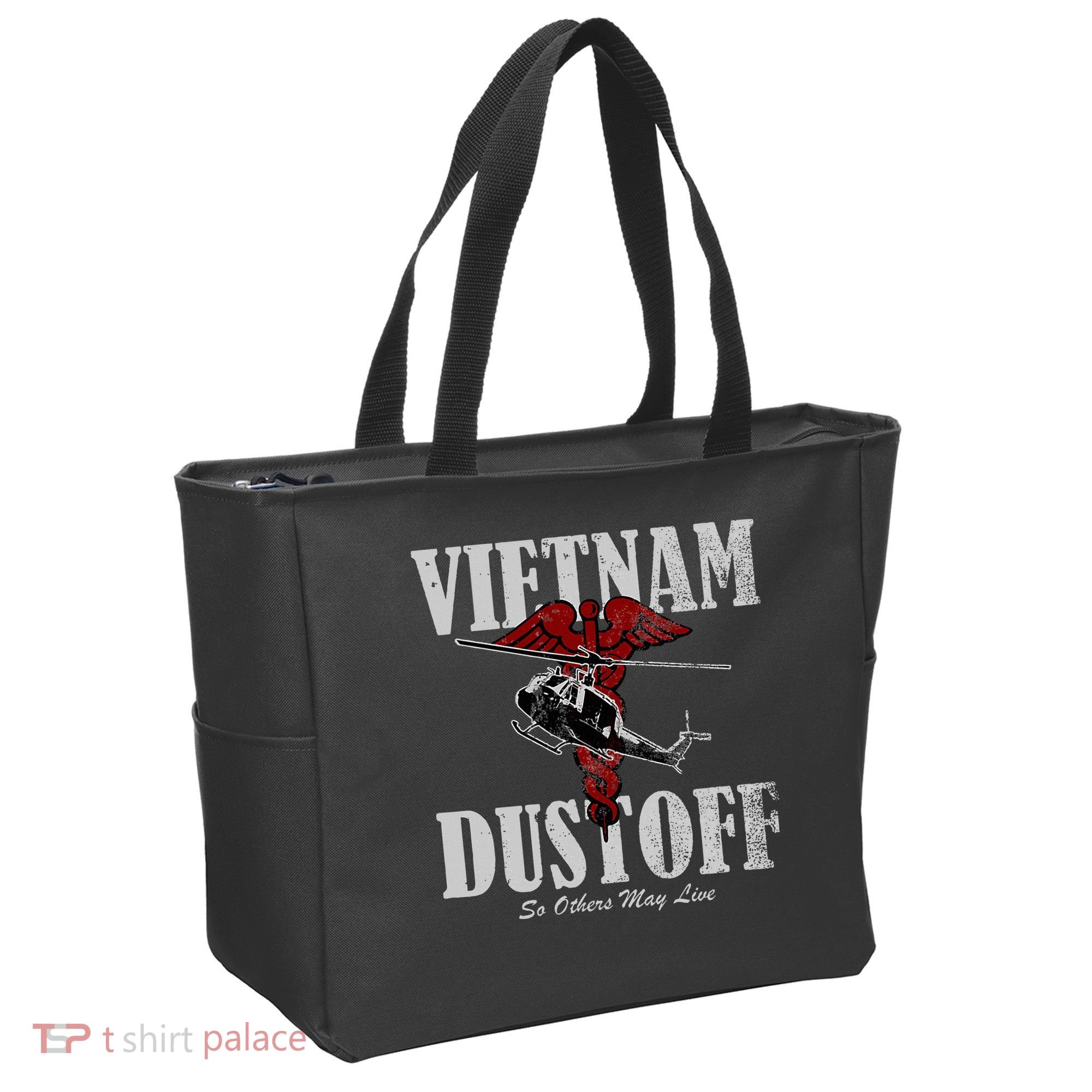 Vietnam Dustoff Uh1 Huey Tote Bag