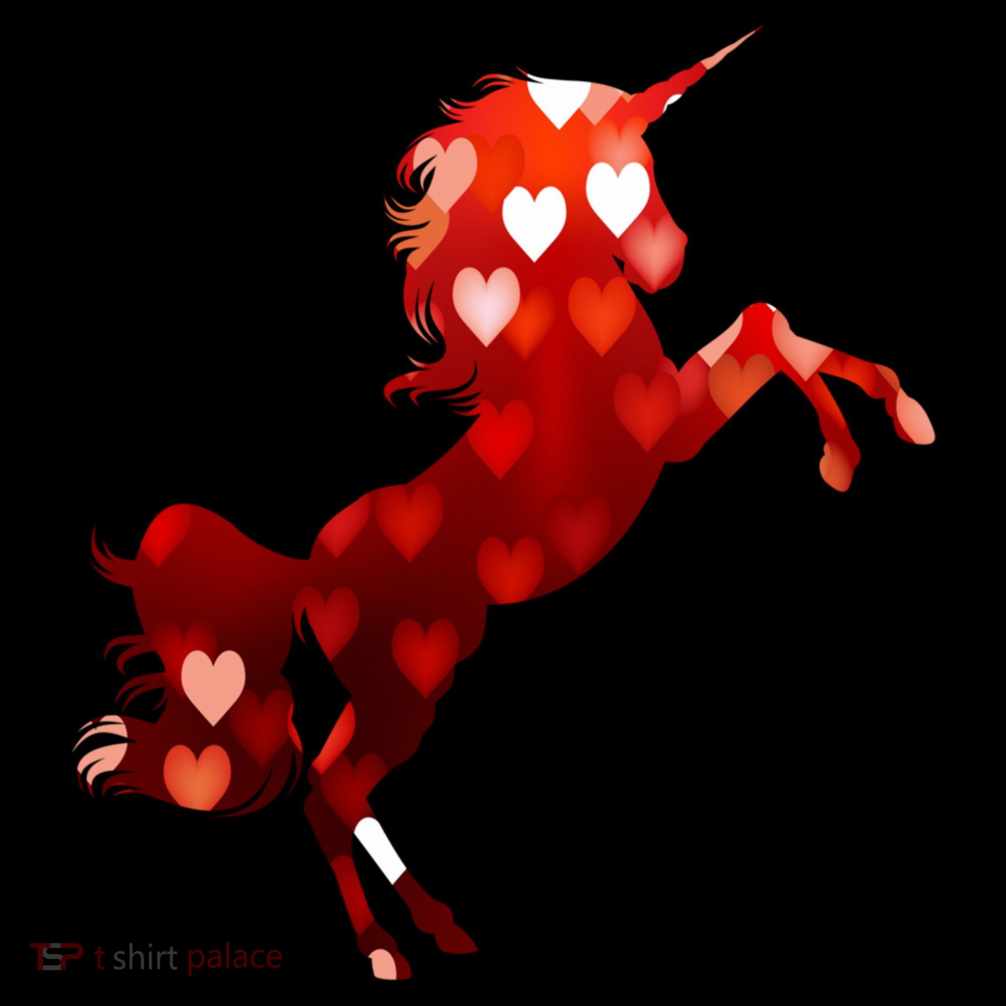 Valentines Day Unicorn Hearts Meaningful Gift Women's Hoodie