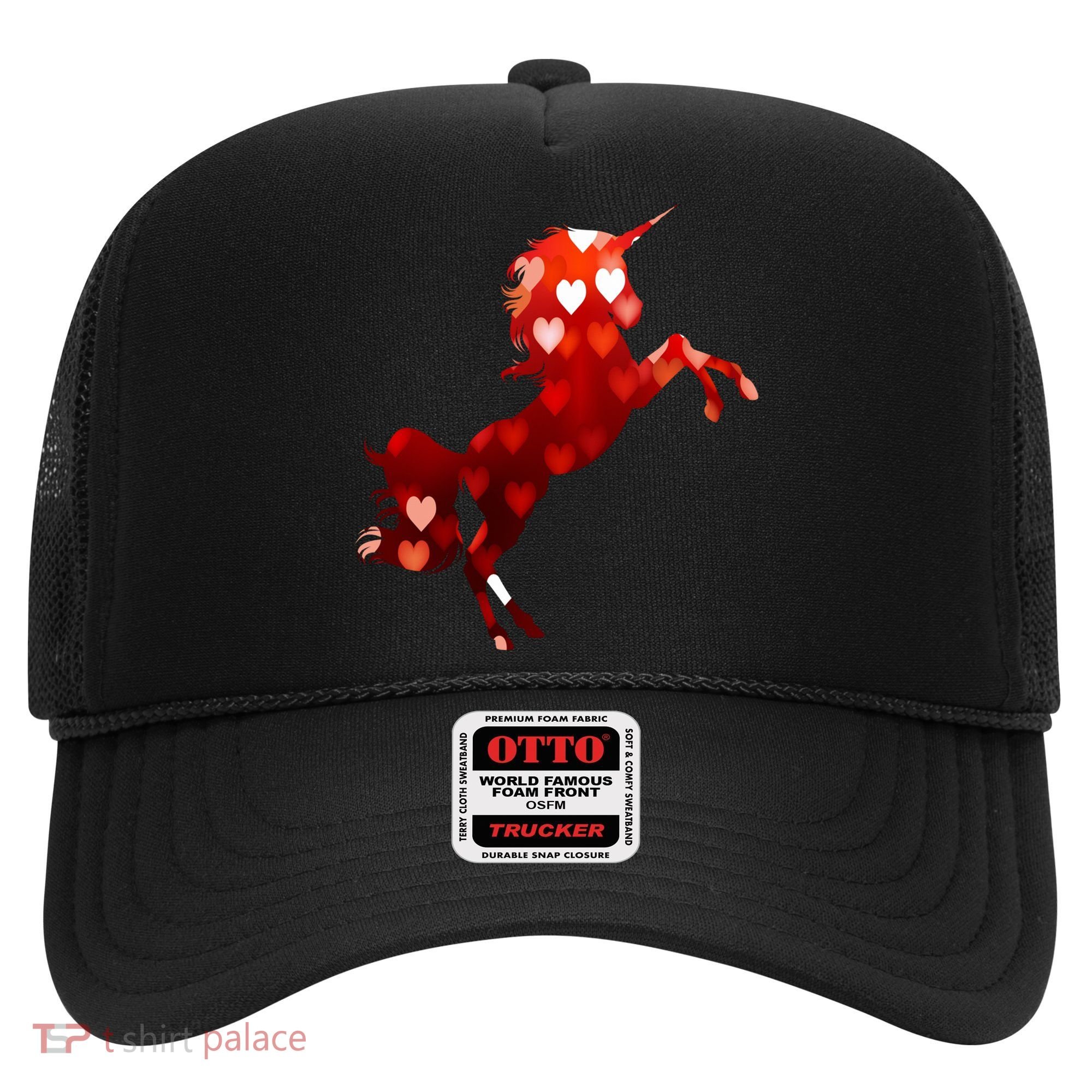 Valentines Day Unicorn Hearts Meaningful Gift Hat