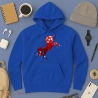 Valentines Day Unicorn Hearts Meaningful Gift Hoodie thumb 3