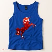 Valentines Day Unicorn Hearts Meaningful Gift Tank Top thumb 2