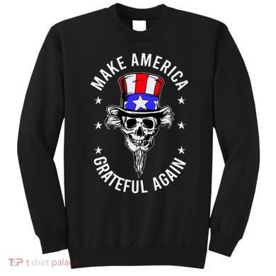 Vintage Design Uncle Sam Retro Make America Grateful Again Sweatshirt
