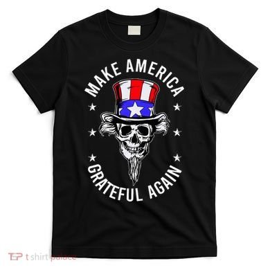 Vintage Design Uncle Sam Retro Make America Grateful Again T-Shirt