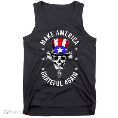 Vintage Design Uncle Sam Retro Make America Grateful Again Tank Top
