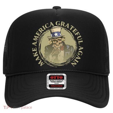 Vintage Design Uncle Sam Retro Make America Grateful Again Hat