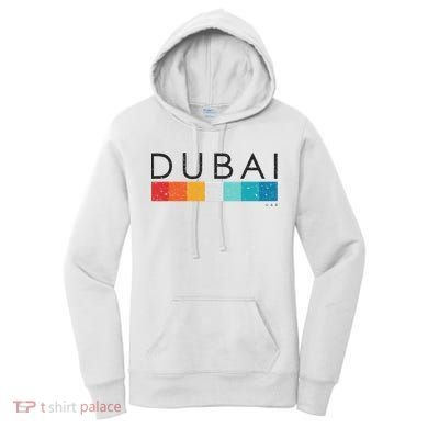 Vintage Dubai Uae Retro Design Women's Hoodie