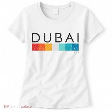 Vintage Dubai Uae Retro Design Women's T-Shirt
