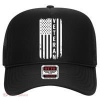 Veterans Day Us Flag Armed Forces Military Retired Gift Hat thumb 0