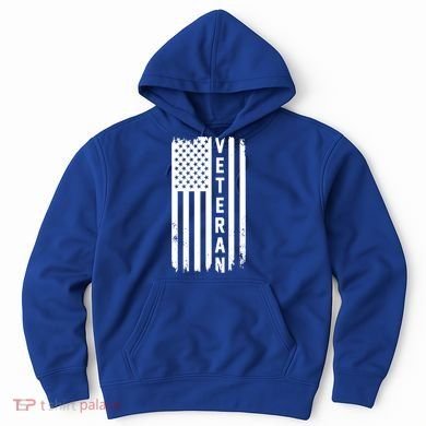 Veterans Day Us Flag Armed Forces Military Retired Gift Hoodie