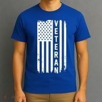 Veterans Day Us Flag Armed Forces Military Retired Gift T-Shirt thumb 3
