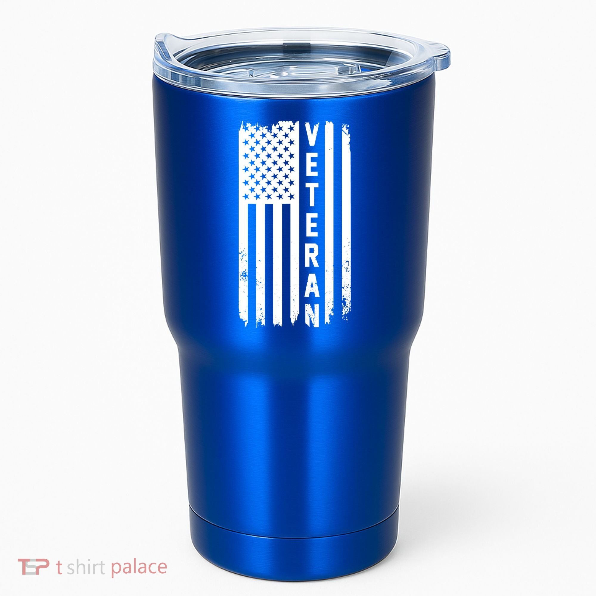 Veterans Day Us Flag Armed Forces Military Retired Gift Tumbler