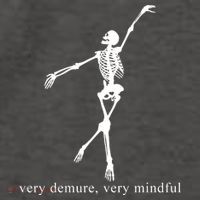Very Demure Very Mindful Funny Skeleton Vector Backpack thumb 2