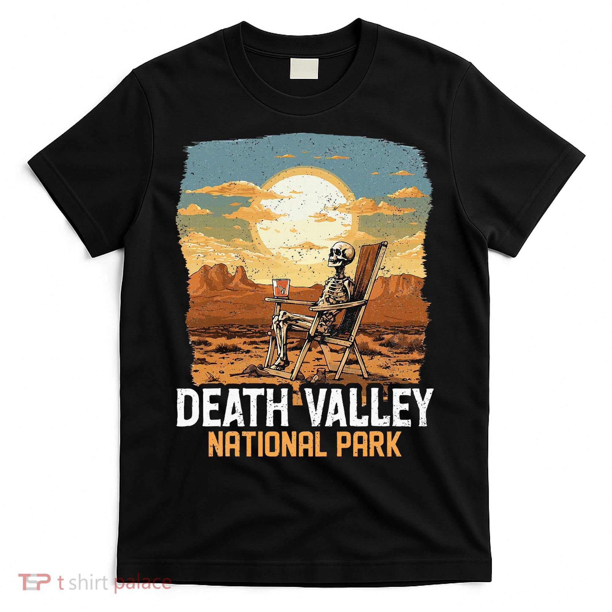 Vintage Death Valley National Park California Desert Hiking T-Shirt