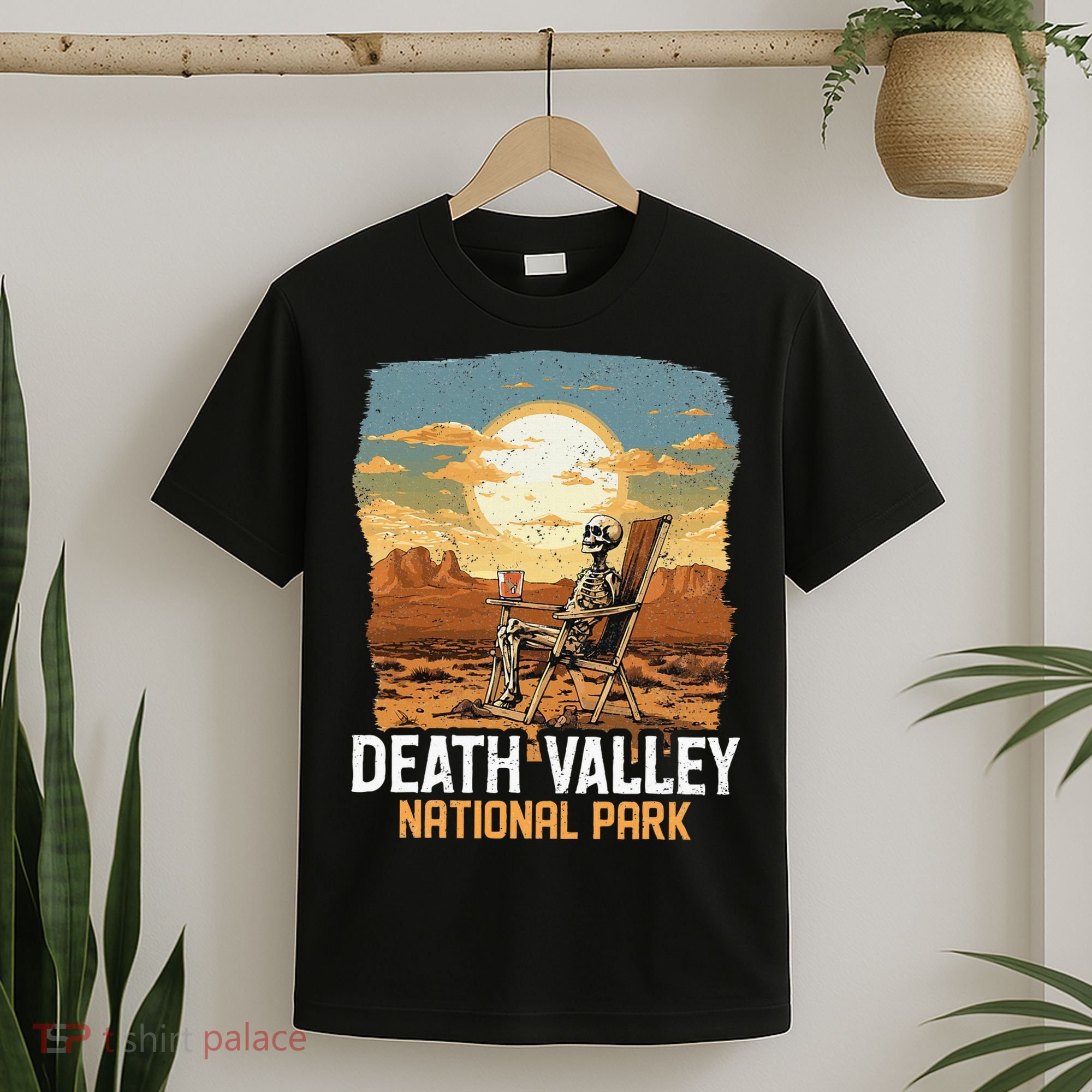 Vintage Death Valley National Park California Desert Hiking T-Shirt