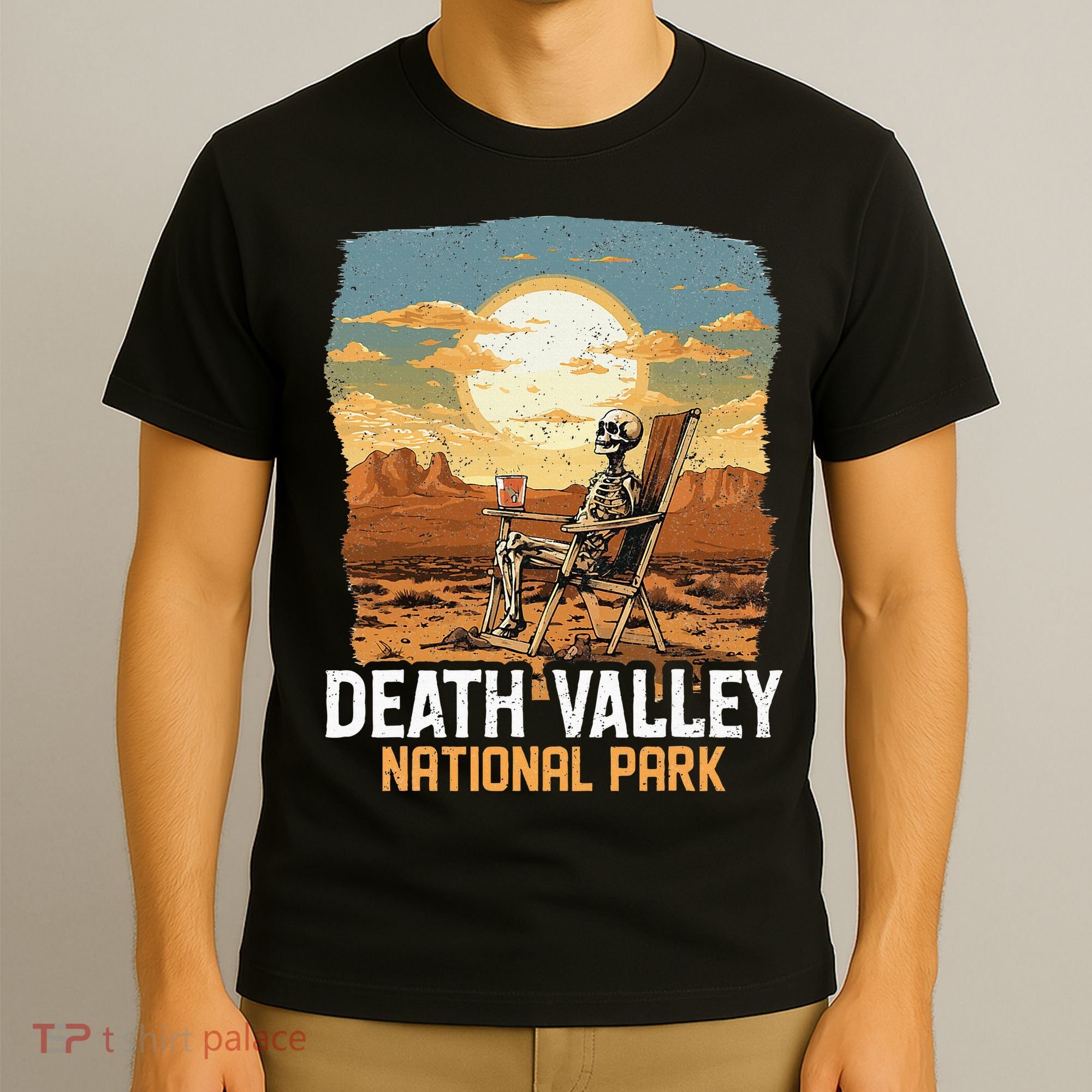 Vintage Death Valley National Park California Desert Hiking T-Shirt