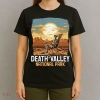 Vintage Death Valley National Park California Desert Hiking T-Shirt thumb 4