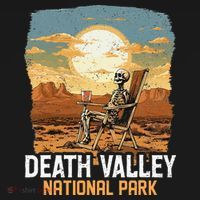 Vintage Death Valley National Park California Desert Hiking T-Shirt thumb 7