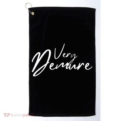 Very Demure Golf Towel