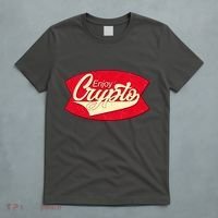 Vintage Enjoy Crypto Cola Drink Cryptocurrency Bitcoin T-Shirt thumb 5