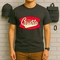 Vintage Enjoy Crypto Cola Drink Cryptocurrency Bitcoin T-Shirt thumb 6
