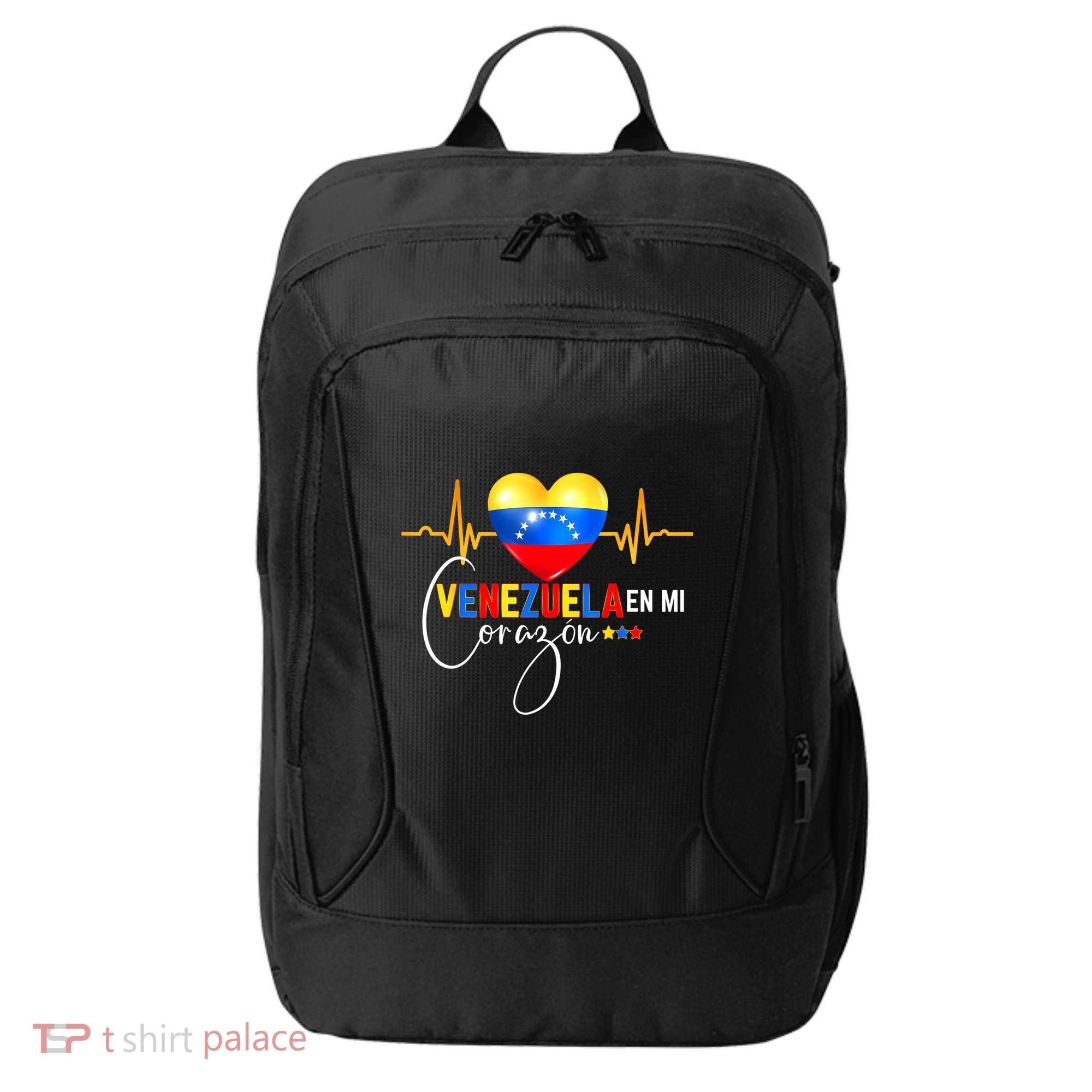 Venezuela En El Corazon Venezuelan Venezuela Flag Latin City Backpack