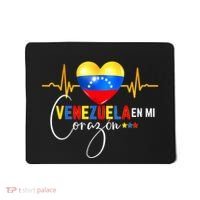 Venezuela En El Corazon Venezuelan Venezuela Flag Latin Mousepad thumb 0