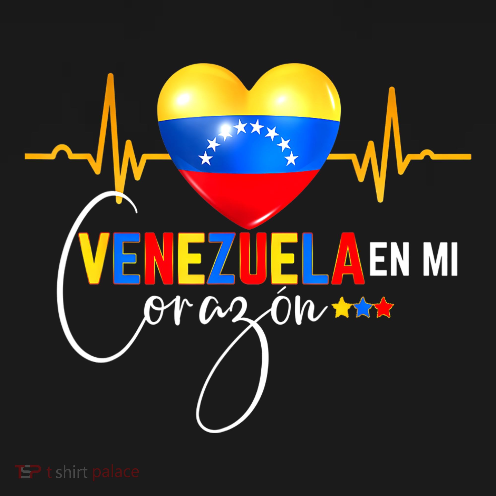 Venezuela En El Corazon Venezuelan Venezuela Flag Latin Mousepad