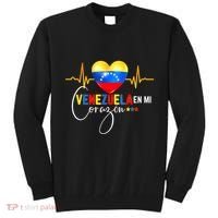 Venezuela En El Corazon Venezuelan Venezuela Flag Latin Tall Sweatshirt thumb 0