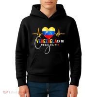Venezuela En El Corazon Venezuelan Venezuela Flag Latin Kids Hoodie thumb 4