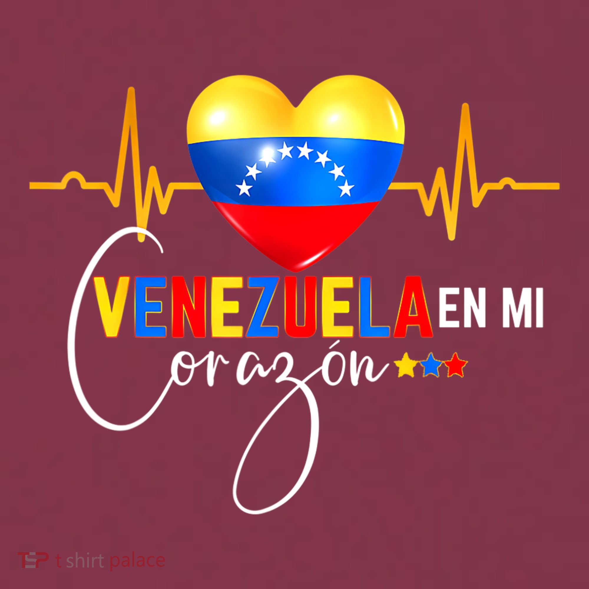 Venezuela En El Corazon Venezuelan Venezuela Flag Latin 16oz Travel Tumbler